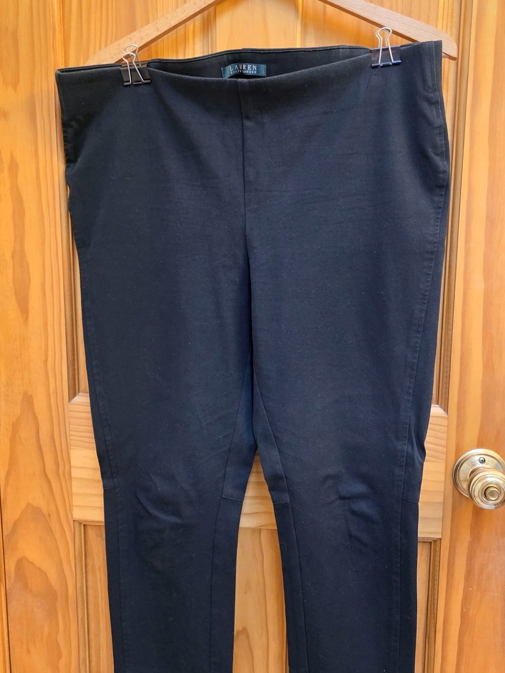 Lauren Ralph Lauren Black Men’s Stretch Dress Pants